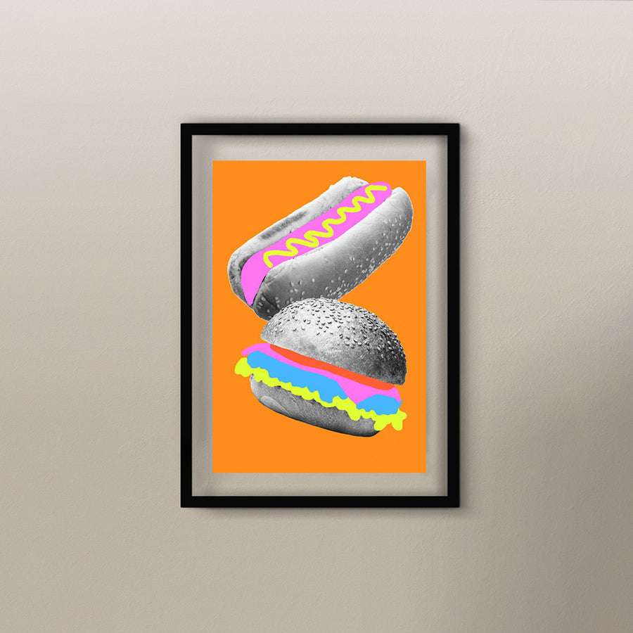 Hot Dog and Burger