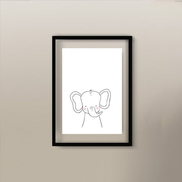 Drawn Elephant